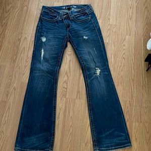 Victoria’s secret low rise boot cut jeans